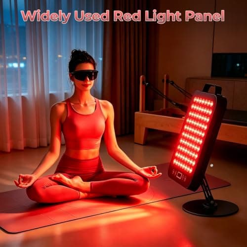 Red Light Panel 78 Dual Chip 660nm&850nm Therapy Lamp for Face and Body view 2