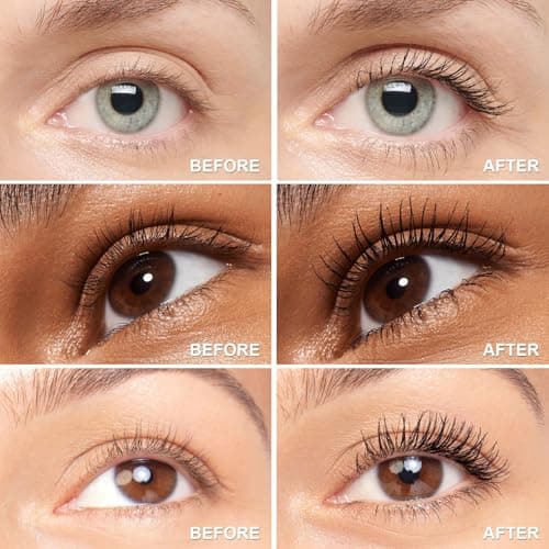 MYSTER ROSEY Mascara for Older Women, Tubing Mascara Black - Lengthening, Volumizing & Curling, Smudge-Proof, Washable, Add Jojoba Oil and Castor Oil, Vegan & Cruelty-Free - 0.4 Fl Oz (Pack of 1) view 2