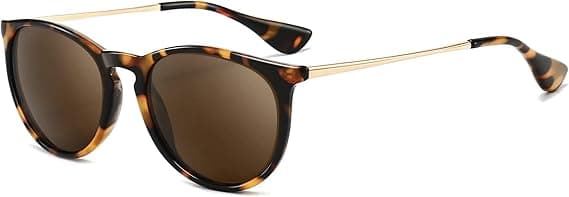 SUNGAIT Premium Vintage Round Sunglasses