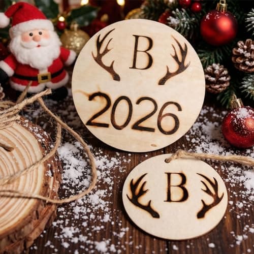 ZAGEVIVIN Upgraded Electric Branding Iron with Temperature Display – 26 Letters & 2 Antlers Kit for Wood, Leather, Food (Cake/Steak) – Safe & Easy DIY, BBQ, Crafting Gift (3/5" 28Pcs) view 2