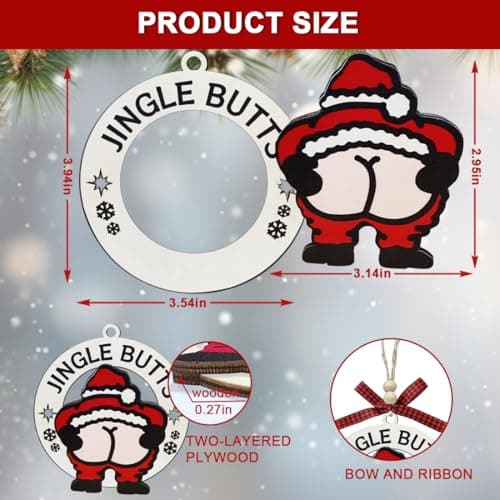 Funny Ornaments for Adults view 2