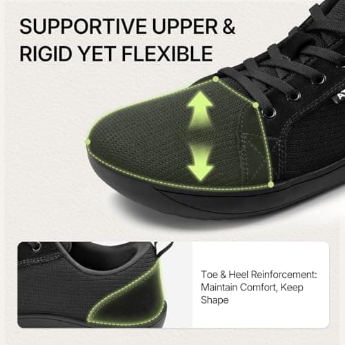ATHMILE Barefoot Shoes Men Wide Toe Box Zero Drop Earthing Sneakers view 6