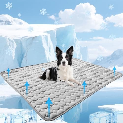 Dog Cooling mat, 40’’×28’’Washable Cooling Pad for Dogs, Large Dog mat Designed for Summer, Breathable and Easy to Carry pet mat for Dogs, Cats and Pets — image 1