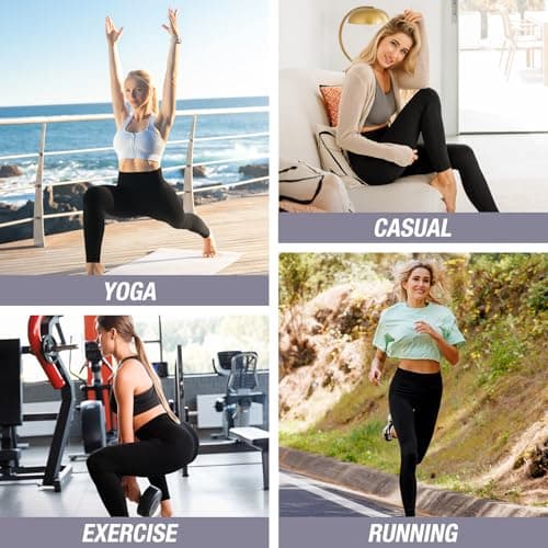 Fawarior High Waisted Leggings for Women, Buttery Soft Workout Yoga Leggings view 6