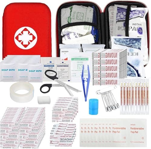 First Aid Kit 277PCS Car Home Camping Essentials Red Emergency Kit YIDERBO — image 1