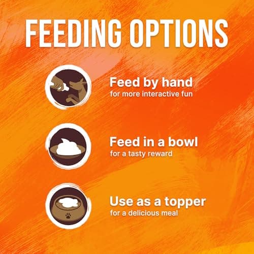 PETPHABET Lickable Squeeze Treats for Dogs, Creamy Puree Dog Food Meal Topper, Puppy Pouch Treats for Training and Enrichment, Healthy Beef Chicken & Apple Recipe (11.2 oz / 8 Pack) view 6