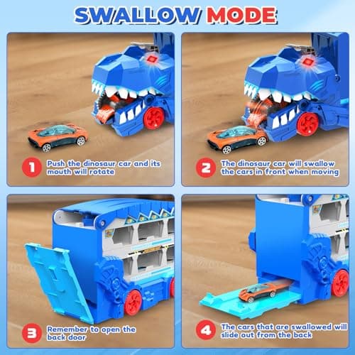1006 Dinosaur Transport Truck Set view 3
