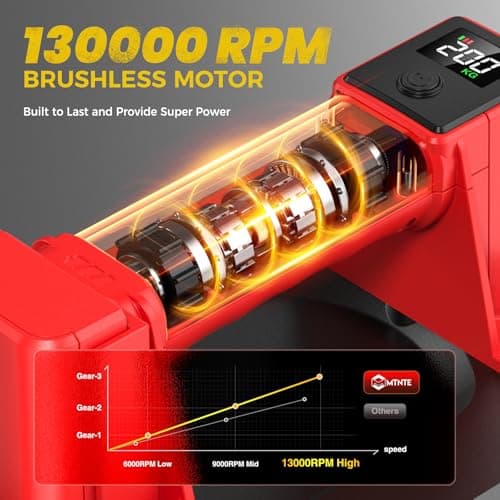 Mtnte Electric Suction Cups for Glass, Tiles, Granite, Windows Lifting and Moving 440 lbs. Load Capacity 16V MAX Cordless Heavy Duty Vacuum Suction Cup Lifter view 3