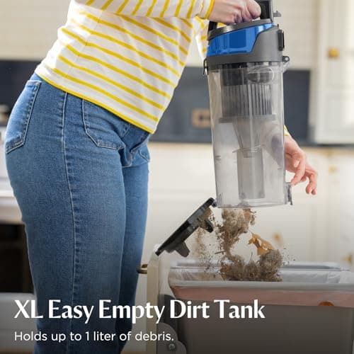 Bissell CleanView Swivel Vacuum with Triple Action Brush Roll, Swivel Steering, Extension Wand, Easy-Empty Dirt Tank, Multi-Cyclonic Suction System view 6