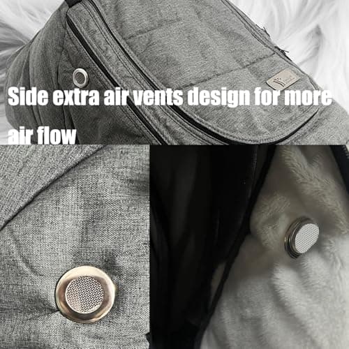 Car Seat Covers for Babies, Winter Fleece Covers Baby Car Seat Cover for Newborn Boy Girl,Universal Canopies Covers for Infants Carseat Cover Waterproof Protection Baby Covers Warm and Cozy view 4