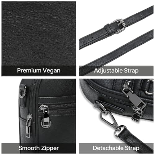 GEMIU Small Crossbody Bags for Women Trendy, Vegan Leather Cross Body Purse, Shoulder Cell Phone Purse with Built in Wallet view 5