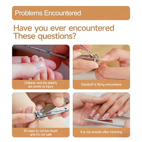 2-in-1 Smart Electric Nail & Toenail Clipper, Rechargeable Grinder with File & Polishing, 3 Speeds, for Fingers, Toes, Seniors, Caregivers (Pink) view 2