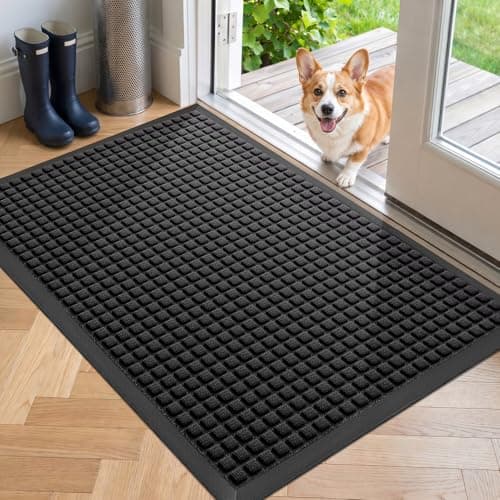 Front Door Mat Outside Entrance, Heavy Duty Doormat, 29.5"x17" — image 1