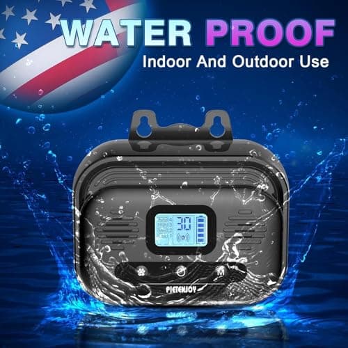 HattyRoom Anti Barking Device - Dog Bark Deterrent Devices with 0-9 Frequency Levels, Outdoor Indoor Dog Bark Deterrent 50FT Rechargeable & Waterproof Anti-Bark Tool for All Types Dog view 4