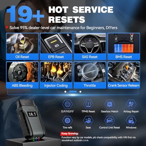 XTOOL A30D Bidirectional OBD2 Scanner Diagnostic Tool All System & 19 Reset | Lifetime Update Scan Tool Wireless for iPhone & Android,Crank Sensor EPB Throttle Relearn,ABS SRS Transmission,FCA & CAN FD view 2