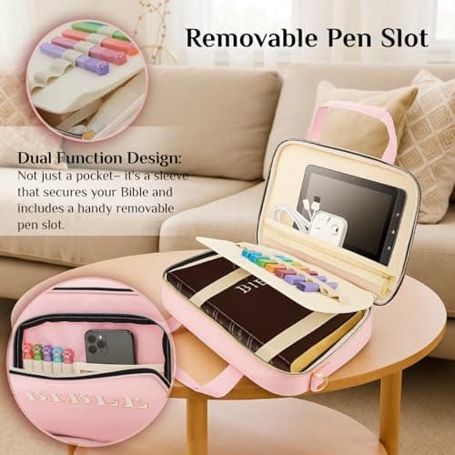 Christian Gifts for Women,Religious Gift,Catholic Gifts set,Bible Cover Case for Women & Girls view 4