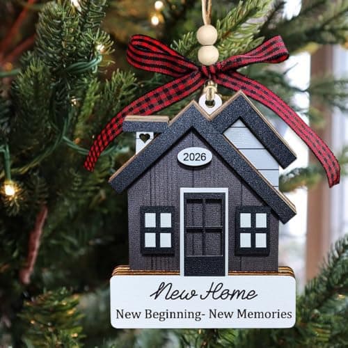 House Warming Gifts New Home, Housewarming Gifts for Women, Couple, Homeowners, New House Gift Ideas - New Home Ornament 2026, First Christmas House Ornament view 7