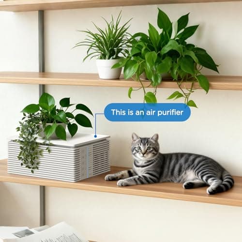 Air Purifiers for Home Large Room Up to 1300 Ft², MOOKA HEPA Air Purifier for Home Pets with Washable Pre-Filter, Fragrance, Air Cleaner for Pet Hair Odor in Bedroom, Dorm Room, Office, White view 2