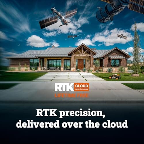 Worx Landroid Vision Cloud 4WD Robot Lawn Mower, No Perimeter Wire Robot Mower for 1/4 Acre, AI Obstacle Avoidance + RTK Cloud Navigation, 84% Slope, Auto Mapping, App Control, Cut-to-Zero, WR341 view 6