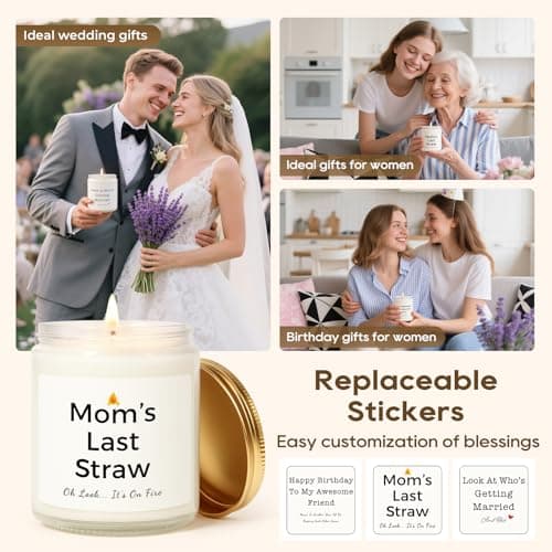 Funny Wedding Gifts for Women, Bridal Shower Gifts for Bride, Unique Engagement Gift for Couple, Bachelorette & Bride to Be, Best Friend, Her, Ideal Valentine's Day Gift with Replaceable Stickers view 3