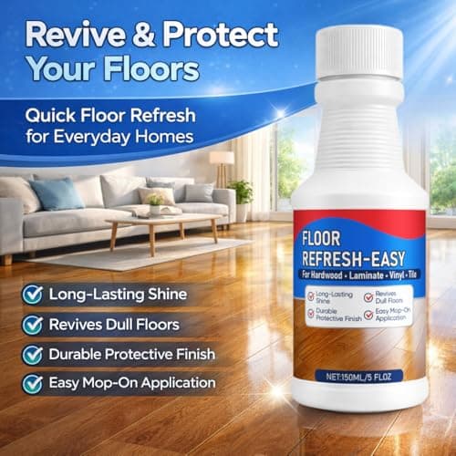 OEWIVNK Hardwood Floor Restore for Wood Floors,Purevive Floor Restorer, Revitalize, Protect, Shine Wood, Restore a Finish for Wood, Quick-Drying Protective Finish 5 Fl Oz view 2