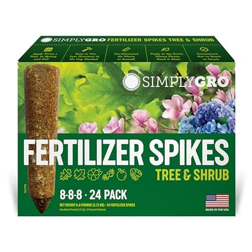 SimplyGro Tree & Shrub Fertilizer Spikes (24 Spikes - 6.0 Lbs)