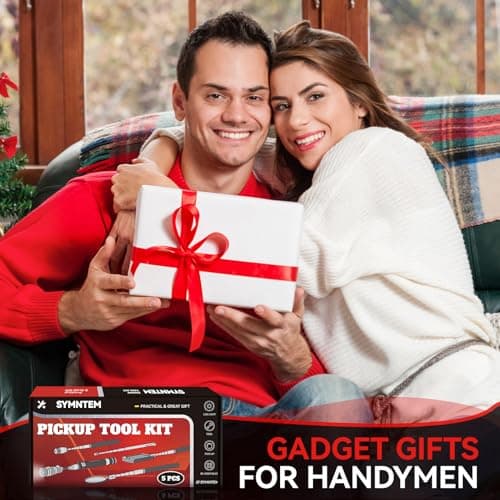 Gifts for Men, Telescoping Magnetic Pick Up Tool Set, Extendable Magnet Flashlight with Inspection Mirror, Flexible LED Flashlight, Mens Gifts, Birthday Gifts for Dad, Him, Men, Husband, Women view 7