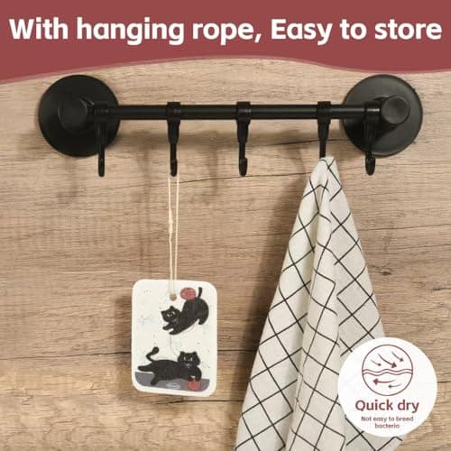 Wood Pulp Cotton Dish Washing Kitchen Scrubber, 4 Pack Reusable Cleaning Wood Pulp Cotton Multipurpose Scratch-Free Sponges,Water Absorbent and Fast Drying,Suitable for Dishes, Fruit, Vegetable view 7