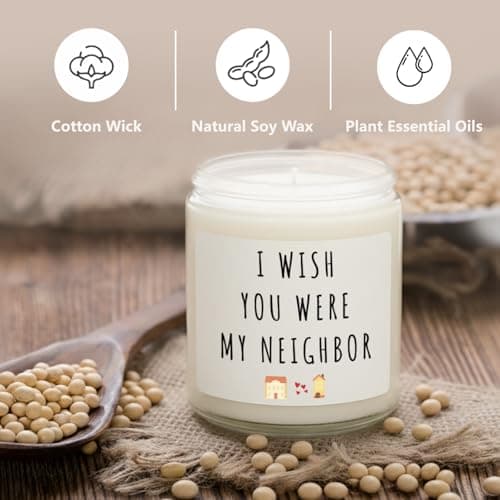 Candles Gifts for Women, Birthday Gifts for Women, Unique Friendship House Warming Gift for Womens, Best Friend, Sister, Bestie, Funny Lavender Scented Candle with Replaceable Stickers view 4