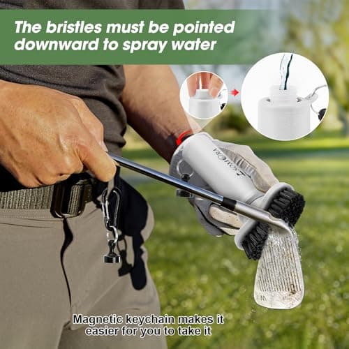 SOMORA Golf Club Cleaner Water Brush Anti-Leak Golf Accessories for Men view 3