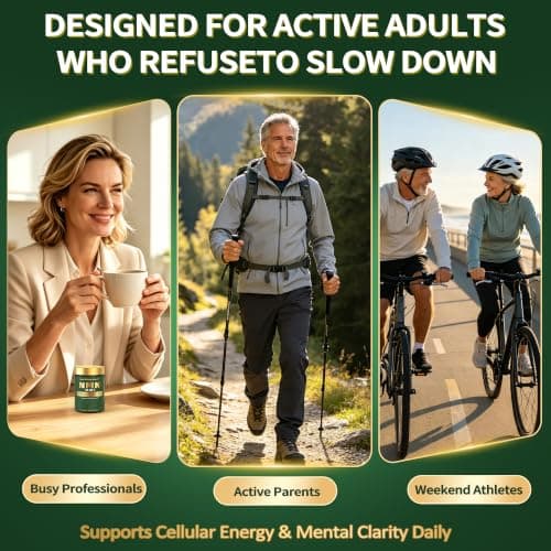 NMN Supplement 1150mg NAD+ Longevity 10-in-1 Resveratrol TMG CoQ10 60 Caps view 5
