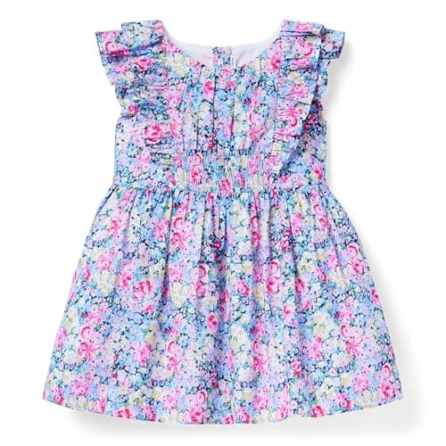 Floral Ruffle Dress, Multicolor, 7