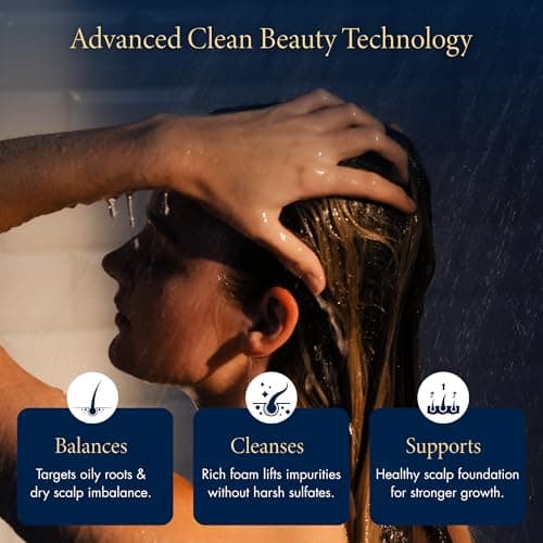 YOLU - Sulfate Free Shampoo for Women & Men - Night Repair Salon Quality Rejuvenating Shampoo - Japanese Haircare with Alpine Willow Extract -Fragrance of Neroli & Jasmine -10.1 fl oz view 3