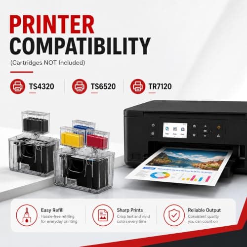TINKSSW 295XL 286XL Ink Refill Kit Compatible for Canon 295 286 Ink TS6520 Compatible for Canon PG-295 XXL CL-286 XXL Ink Cartridges Works with TR7120 TS6520 TS4320 Printer (12 Pack) view 3