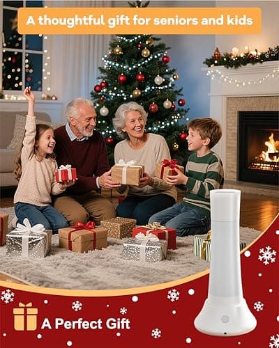 Rechargeable Motion Sensor Night Light Indoor,Portable LED Flashlight & 3 Color Lamp 3 in 1,Bedside Table Lamp for Bedroom, Hallway and Bathroom,Birthday Valentines Day Gifts for Women,Men and Kids view 7