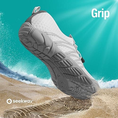 SEEKWAY Water Shoes Men Women Adult Quick-Dry Aqua Sock Barefoot for Beach Swim River Pool Lake Hiking Kayaking Surfing view 6