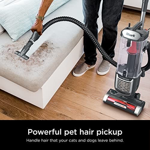 Shark ZU102 Rotator Pet Upright Vacuum with PowerFins HairPro & Odor Neutralizer Technology, Charcoal, 2.9 L Dust Cup view 4