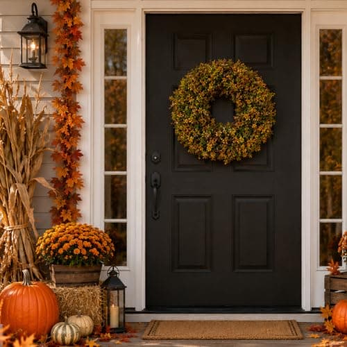 Fall Wreaths for Home Decor-50% Off ! view 4