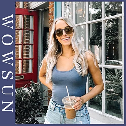 WOWSUN 3 Pack Retro Round Polarized Sunglasses Women Trendy Classic Glasse | UV400 Protection Vintage Fashion Sun Glasses Lightweight Eyewear Set For Trendy, Daily Wear, Driving & Travel, Gift view 6