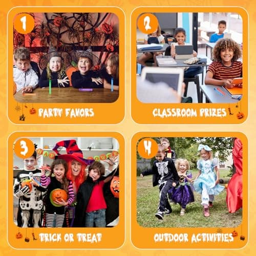 Halloween Party Favors Mini Bubble Wands 30PCS Halloween Goodie Bag Stuffer view 4