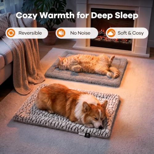 Mora Pets Self Warming Cat Bed Self Heating Cat Pad Pet Mat Indoor Outdoor view 4