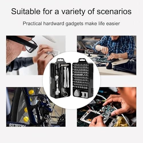 115-in-1 Precision Screwdriver Set - [Super Durable] Professional Magnetic Repair Tool Kit, Mini Screwdrivers for Phone, Computer, Laptop, MacBook, Watch, Eyeglasses, and Electronics (115) view 7