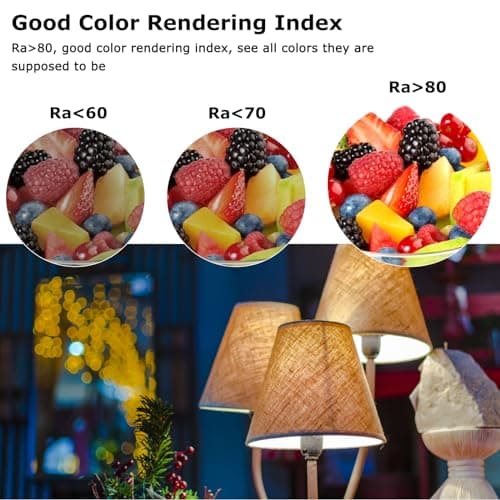 HengBo LED Light Bulbs 100 Watt Equivalent, 6500K Daylight 1200LM White Light Bulb, 12W Non-Dimmable, E26 Standard Medium Base Bulb for Bathroom, Kitchen, Living Room (Pack of 4) view 6