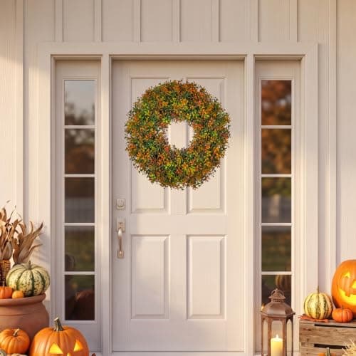 Fall Wreaths for Home Decor-50% Off ! view 5