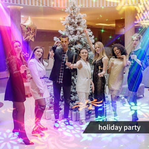 Party Lights DJ Disco Light DMX512 Voice-Controlled RGB Multi-Effect Stage Lighting stroboscopic Family Gatherings Weddings KTV Clubs, Karaoke Holiday Decorations Atmosphere Lighting Light Shows view 5