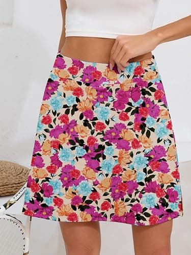 Heymoments Women's Active Performance Skort Lightweight Skirt for Running Tennis Golf Workout Sports view 5