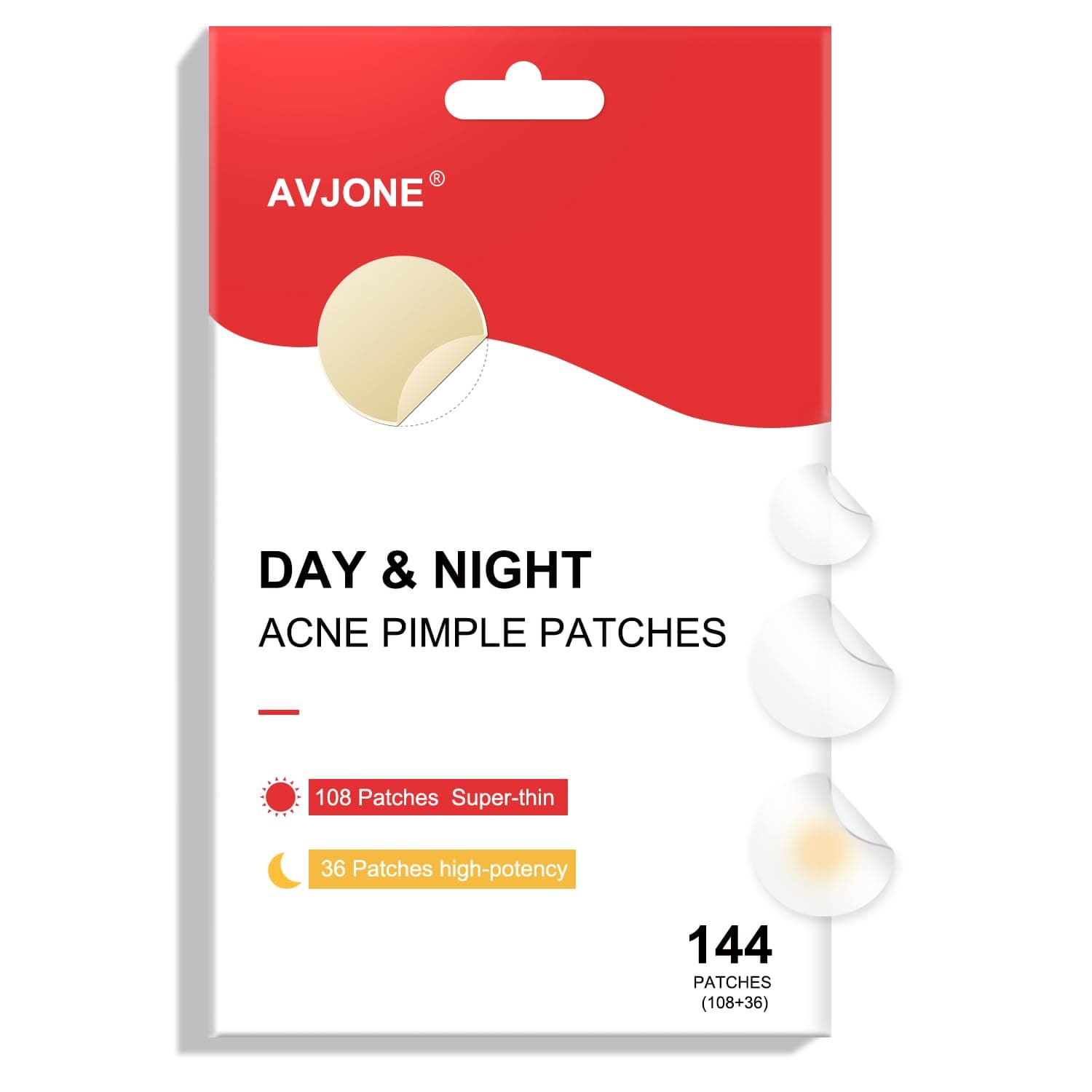 AVJONE Day &amp; Night Acne Pimple Patch — image 1