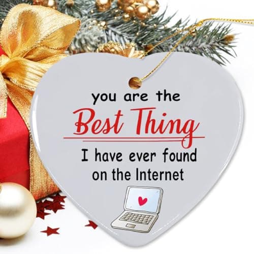 Couples Christmas Ornament 2026, Personalized Christmas Ornaments Couple, Romantic Christmas Ornaments for Wife and Husband, Couples, Best Thing I Found On The Internet view 7