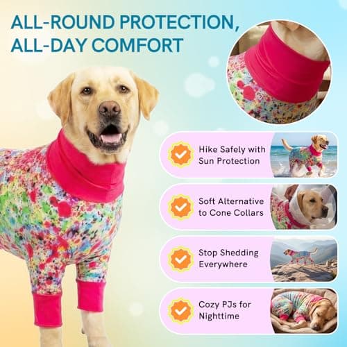 Sychien Dog Sun Shirt Breathable Mesh UPF 50+ UV Protection Summer Pet Apparel Quick Dry Lightweight Stretchy Soft Dogs Cooling Vest for Small Medium Large Dogs, Mixed Color, S view 4
