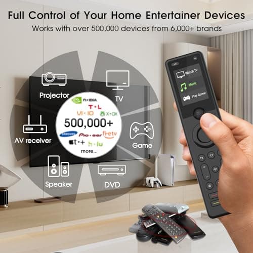 SofaBaton X1S Universal Remote Control with Hub, Improved Scroll, Smart Remote All in One with Customize One Touch Activities, Compatible with IR/Bluetooth/WiFi Devices view 2